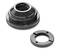 Adapter shown with lock nut