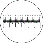 English/Metric Line Scale