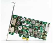 GigE PCIe 2.0x1 2 Port Interface Card with PoE, #89-541