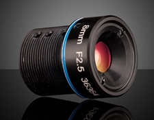 8mm FL Rugged Blue Series M12 Imaging Lens
