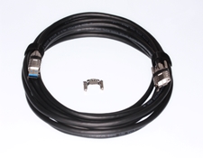 USB 3.0 Micro-B to Type-A Locking Cable